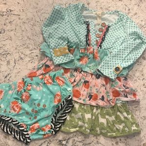Matilda Jane dress and diaper cover